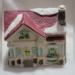 Vintage Porcelain Winter Valley Villages Christmas House